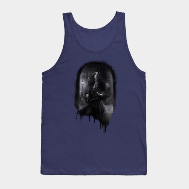 Beckoning Tank Top by Art of Ariel Burgess